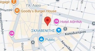 Location of business on map