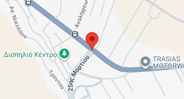 Location of business on map