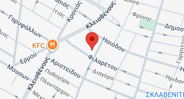 Location of business on map