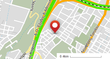 Location of business on map