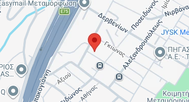 Location of business on map