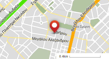 Location of business on map