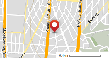 Location of business on map