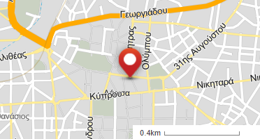 Location of business on map
