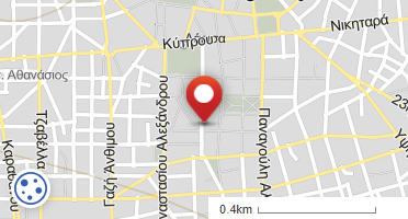 Location of business on map
