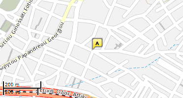 Location of business on map