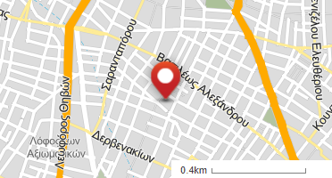 Location of business on map