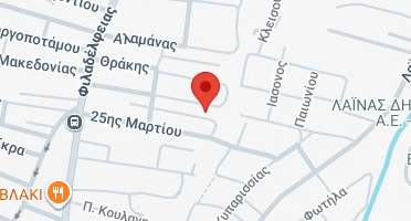 Location of business on map