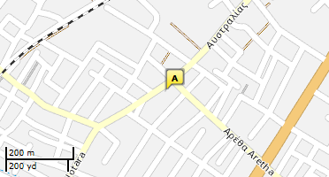 Location of business on map