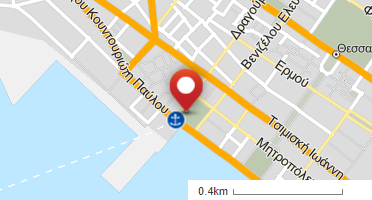 Location of business on map