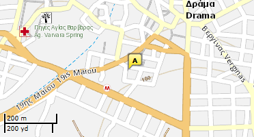Χάρτης και σημείο της επιχείρησης