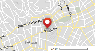 Location of business on map