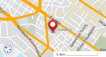 Location of business on map