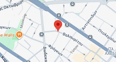 Location of business on map