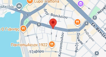 Χάρτης και σημείο της επιχείρησης