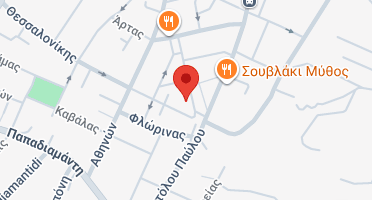 Location of business on map