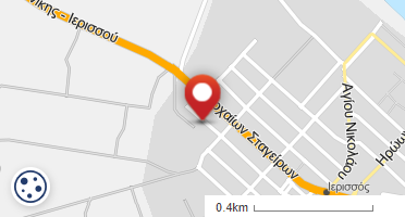 Location of business on map