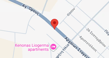 Location of business on map