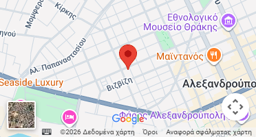 Location of business on map