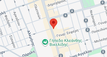 Location of business on map