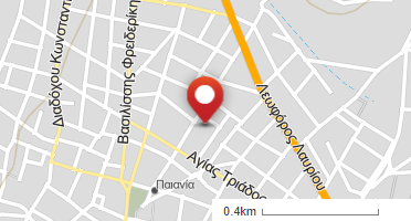 Location of business on map