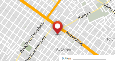 Location of business on map