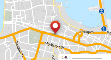 Location of business on map