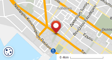 Location of business on map