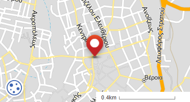 Location of business on map