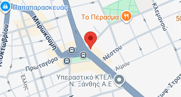 Location of business on map