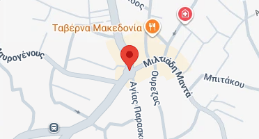 Location of business on map