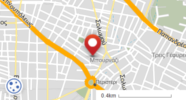 Location of business on map