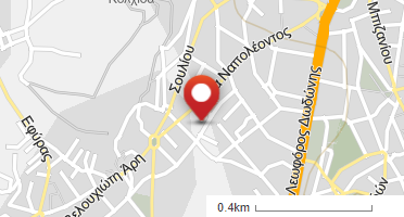 Location of business on map