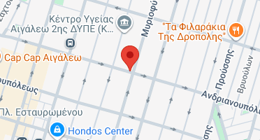 Location of business on map