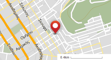 Location of business on map