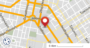 Location of business on map