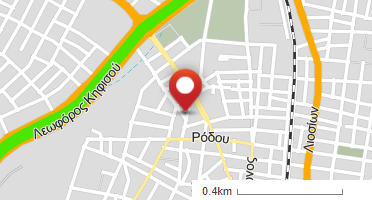 Location of business on map