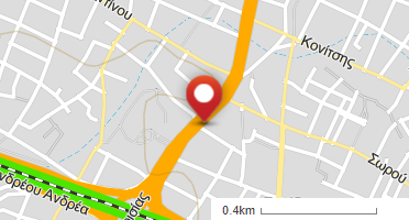 Location of business on map