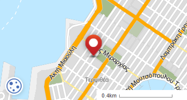 Location of business on map