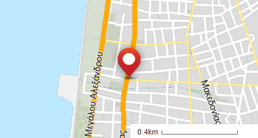 Location of business on map