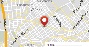 Location of business on map