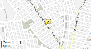 Location of business on map