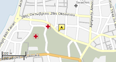 Χάρτης και σημείο της επιχείρησης