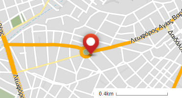 Location of business on map