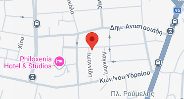 Location of business on map