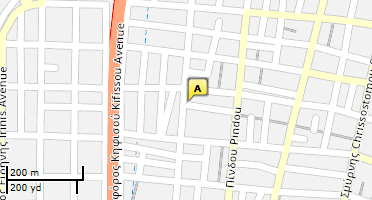 Location of business on map