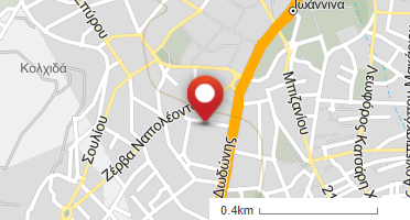 Location of business on map