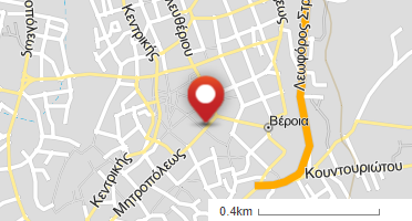 Location of business on map
