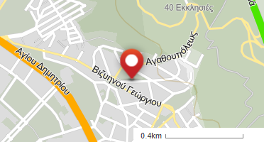 Location of business on map