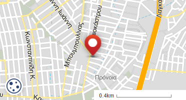 Location of business on map